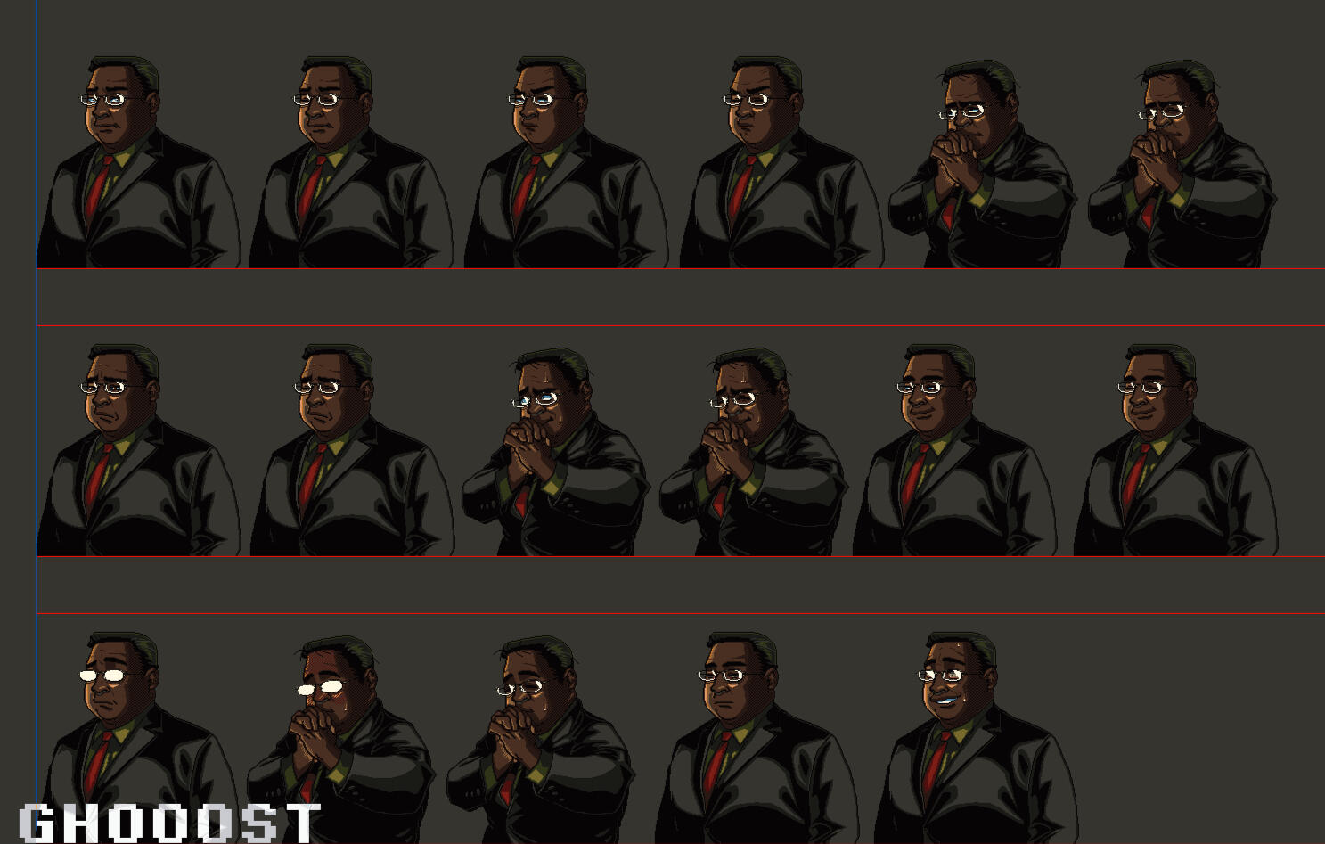 Sprites for James