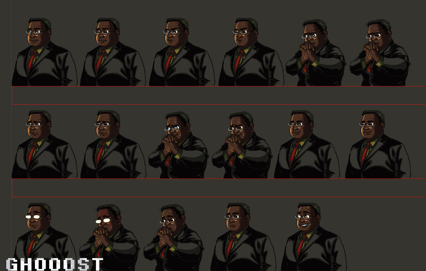 Sprites for James